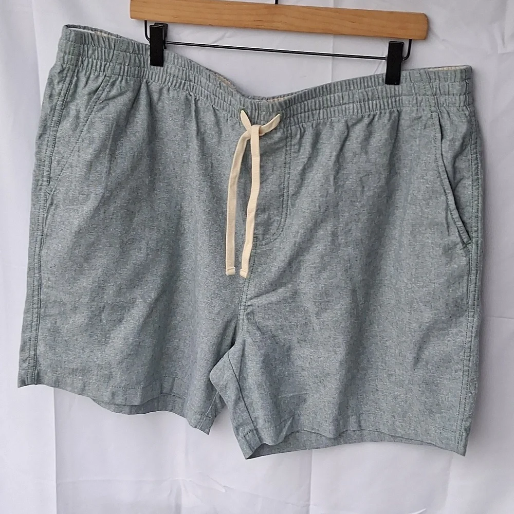 J. Crew Gray GreenMen's Shorts Linen Blend Size XXL